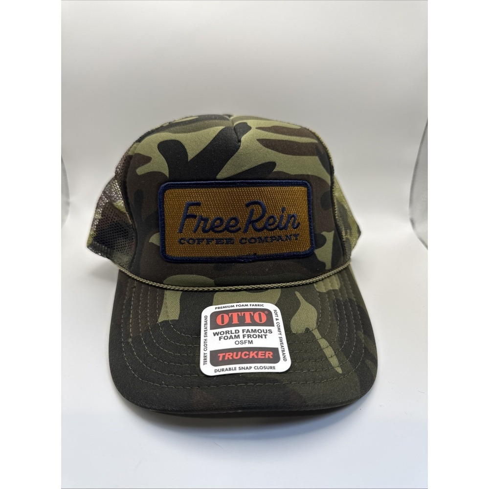 Free Rein Otto Trucker Hat Camo #729